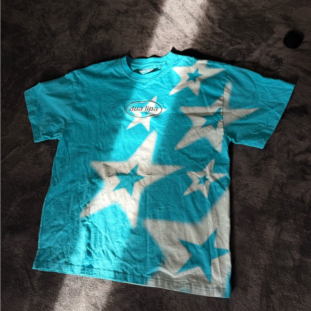 Dua Lipa Star Blue Merch T-Shirt